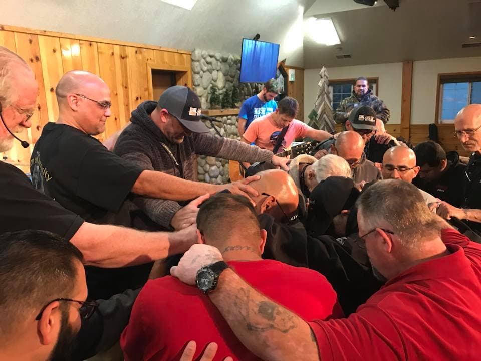 Men at Sugar Pine Christian Camp